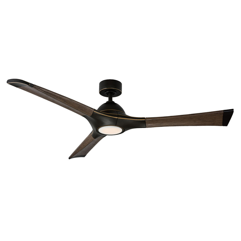 Modern Forms Fans FR-W1814-60L-BZ/DW 60" Ceiling Fan, Bronze/Dark Walnut