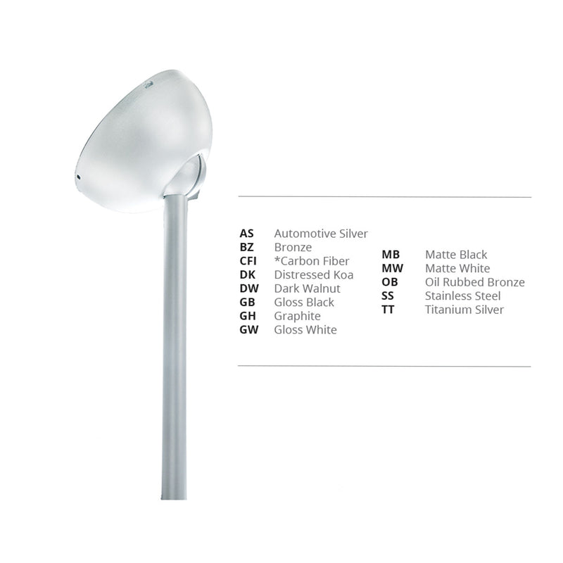 Modern Forms Fans XF-SCK-GH Ceiling Fan Slope Ceiling Kit, Graphite