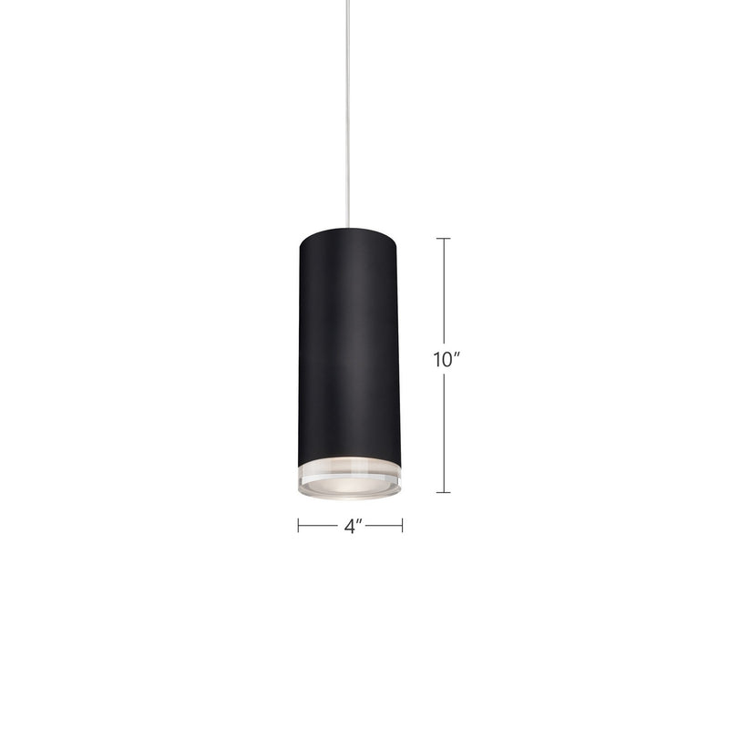 Kuzco Lighting 401432BK-LED LED Pendant, Black