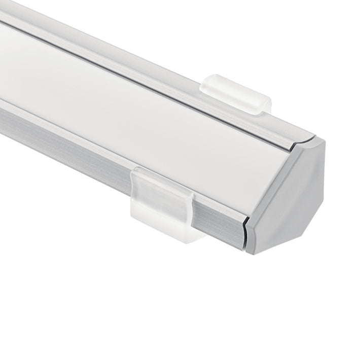Kichler 1TEK145SF4SIL Tape Extrusion Kit, Silver