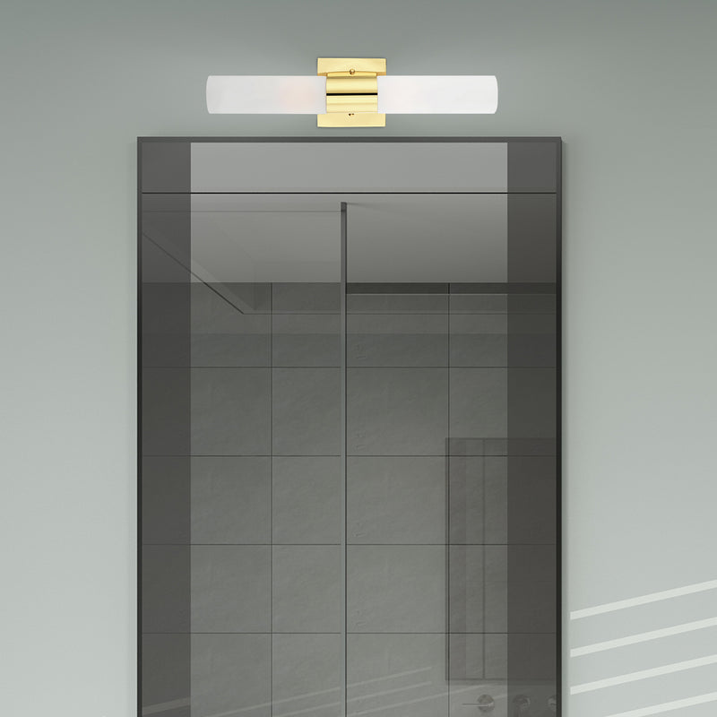 Livex Lighting 10102-02 Two Light Bath Vanity, Polished Brass
