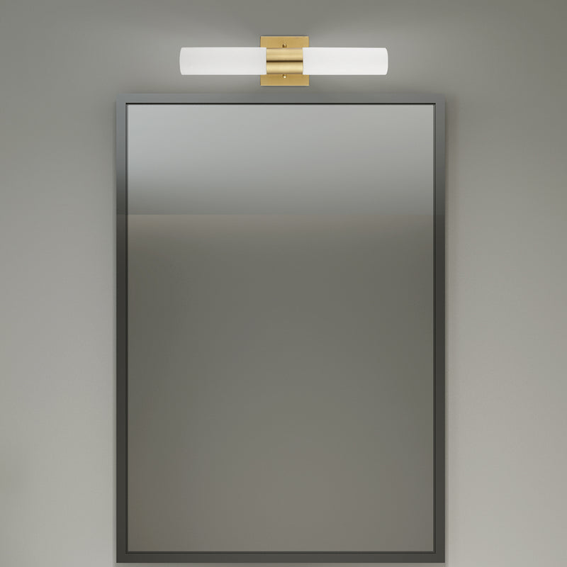 Livex Lighting 10102-12 Two Light Bath Vanity, Satin Brass