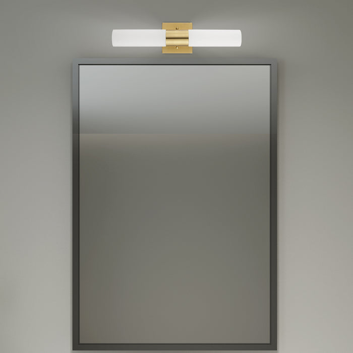 Livex Lighting 10102-12 Two Light Bath Vanity, Satin Brass