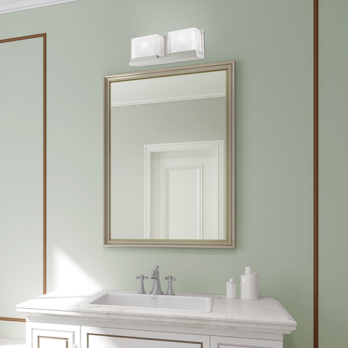 Livex Lighting 10122-05 Two Light Bath Vanity, Polished Chrome