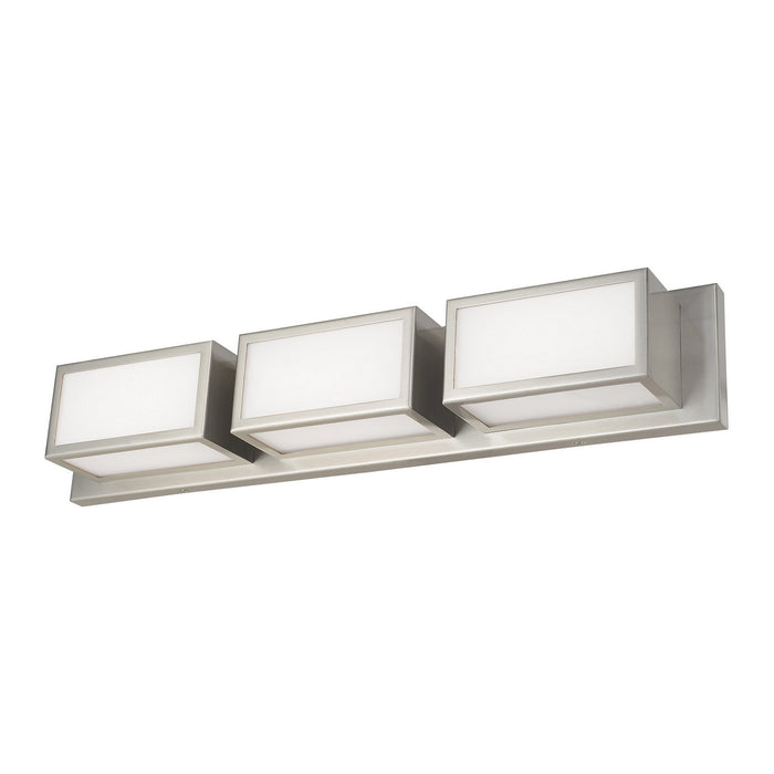 Livex Lighting 10133-91 LED Bath Vanity, Brushed Nickel