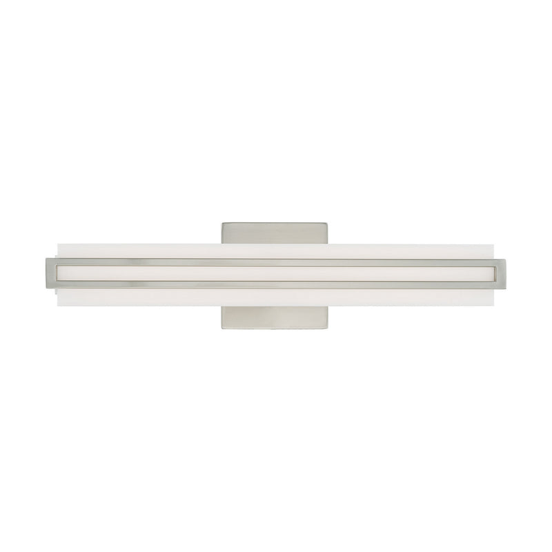 Livex Lighting 10192-91 LED Bath Vanity, Brushed Nickel