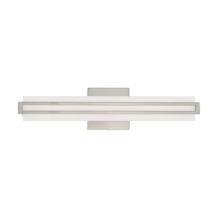 Livex Lighting 10192-91 LED Bath Vanity, Brushed Nickel