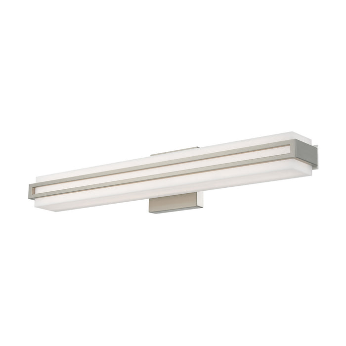 Livex Lighting 10193-91 LED Bath Vanity, Brushed Nickel