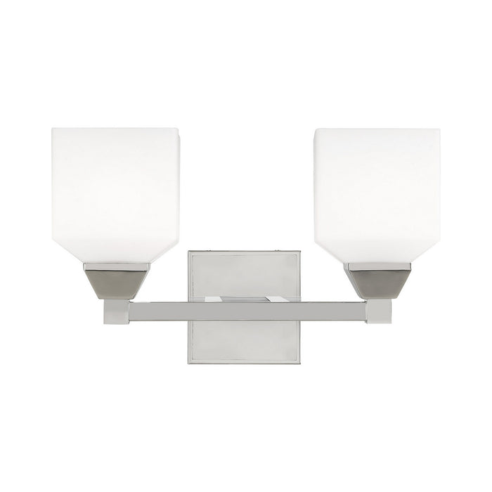 Livex Lighting 10282-05 Two Light Bath Vanity, Polished Chrome