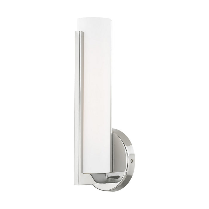 Livex Lighting 10351-05 LED Wall Sconce, Polished Chrome