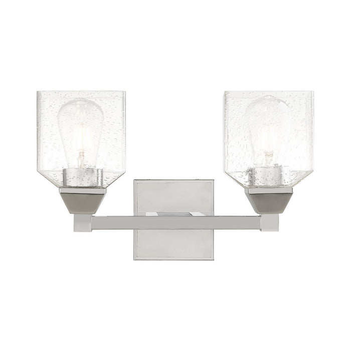 Livex Lighting 10382-05 Two Light Bath Vanity, Polished Chrome
