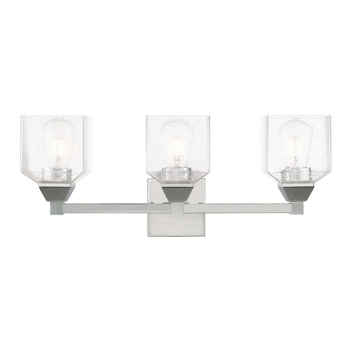 Livex Lighting 10383-05 Three Light Bath Vanity, Polished Chrome