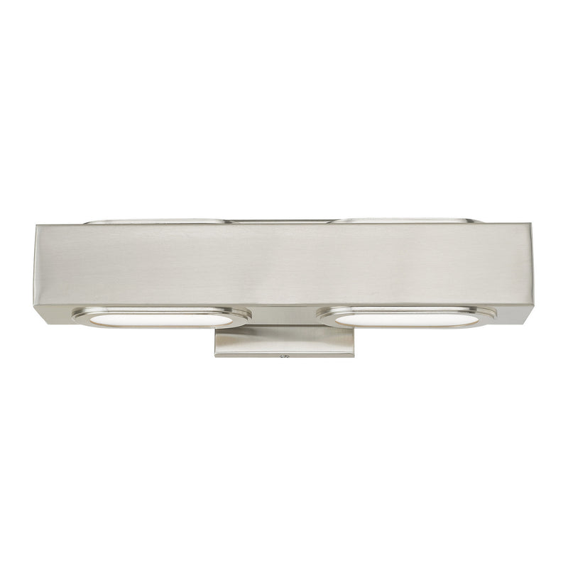 Livex Lighting 14852-91 LED Bath Vanity, Brushed Nickel