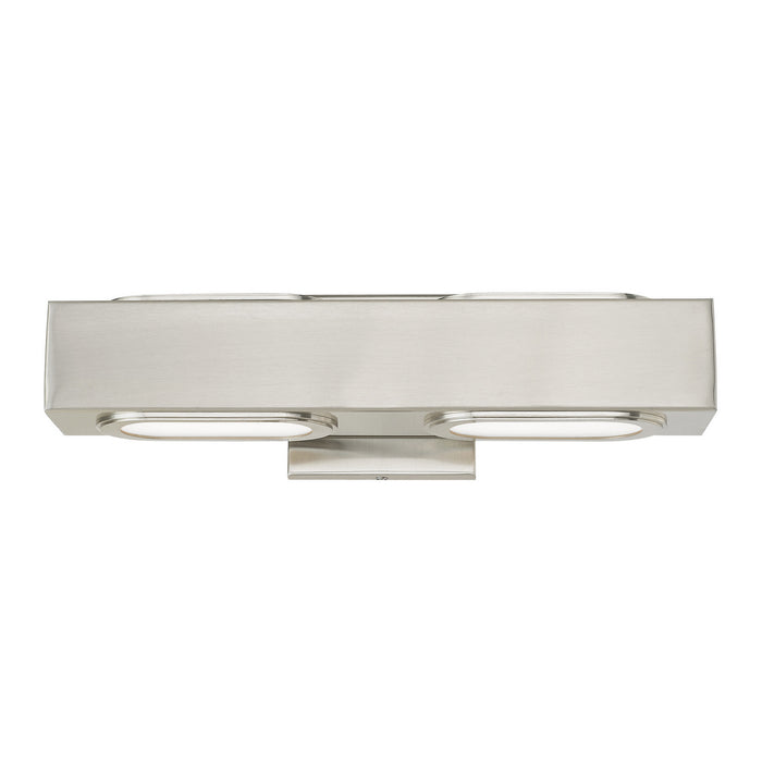 Livex Lighting 14852-91 LED Bath Vanity, Brushed Nickel