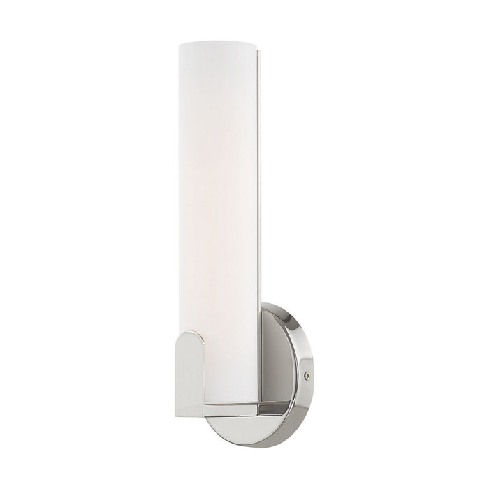 Livex Lighting 16361-05 LED Wall Sconce, Polished Chrome