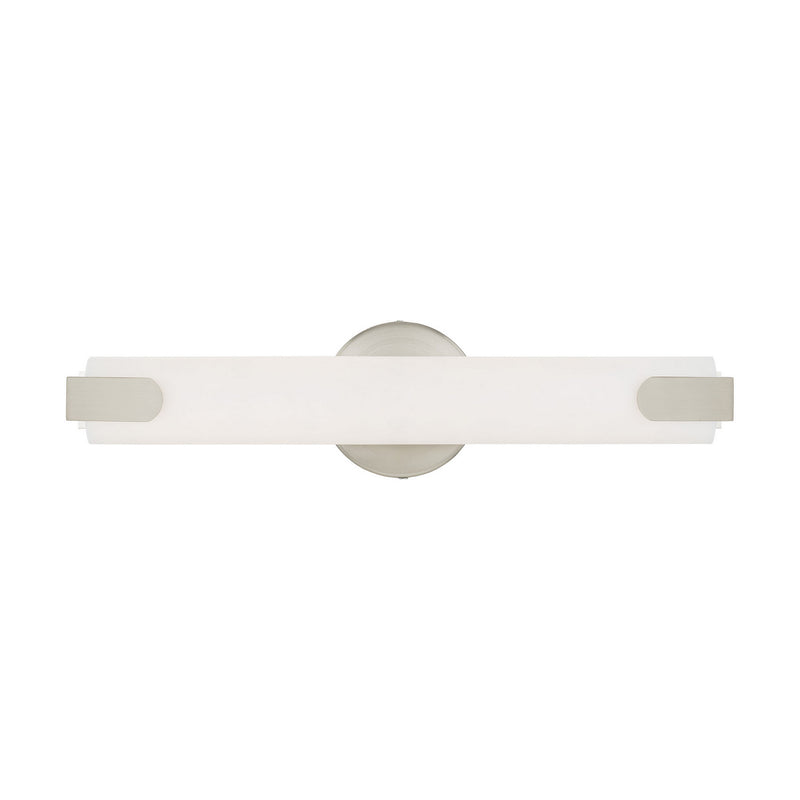 Livex Lighting 16362-91 LED Bath Vanity, Brushed Nickel