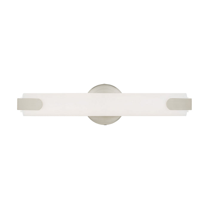 Livex Lighting 16362-91 LED Bath Vanity, Brushed Nickel