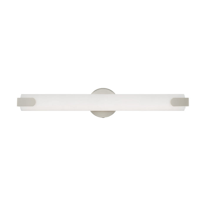 Livex Lighting 16363-91 LED Bath Vanity, Brushed Nickel