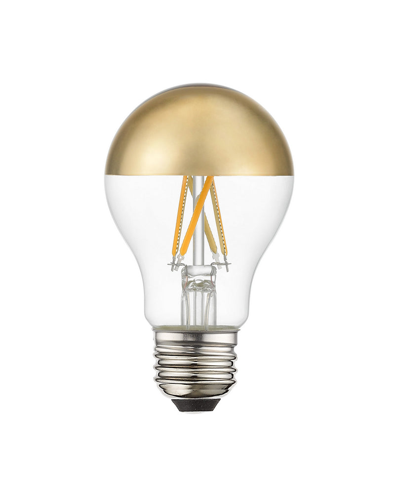 Livex Lighting 960846X10 Filament LED Bulbs, Gold Top Clear Glass