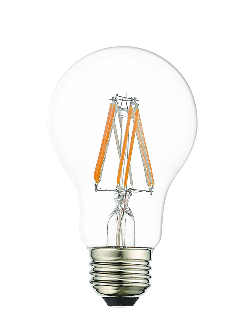 Livex Lighting 960807X10 Filament LED Bulbs, Clear Glass