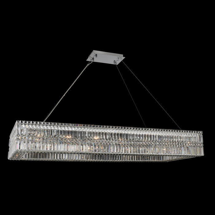 Allegri 035061-010-FR001 18 Light Island Pendant, Chrome