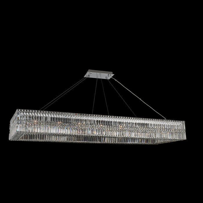 Allegri 035062-010-FR001 20 Light Island Pendant, Chrome