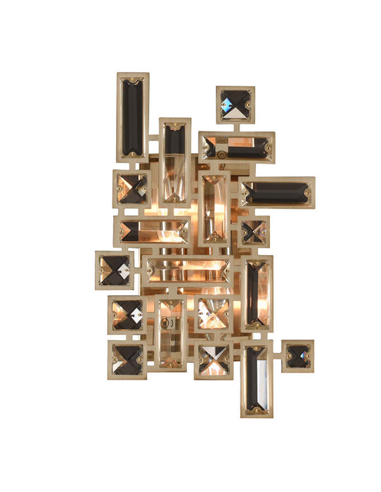 Allegri 11191-038-FR001 Two Light Wall Bracket, Brushed Champagne Gold