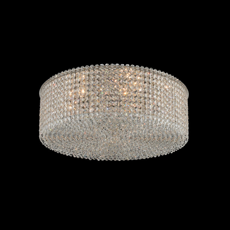 Allegri 11659-010-FR001 Eight Light Flush Mount, Chrome