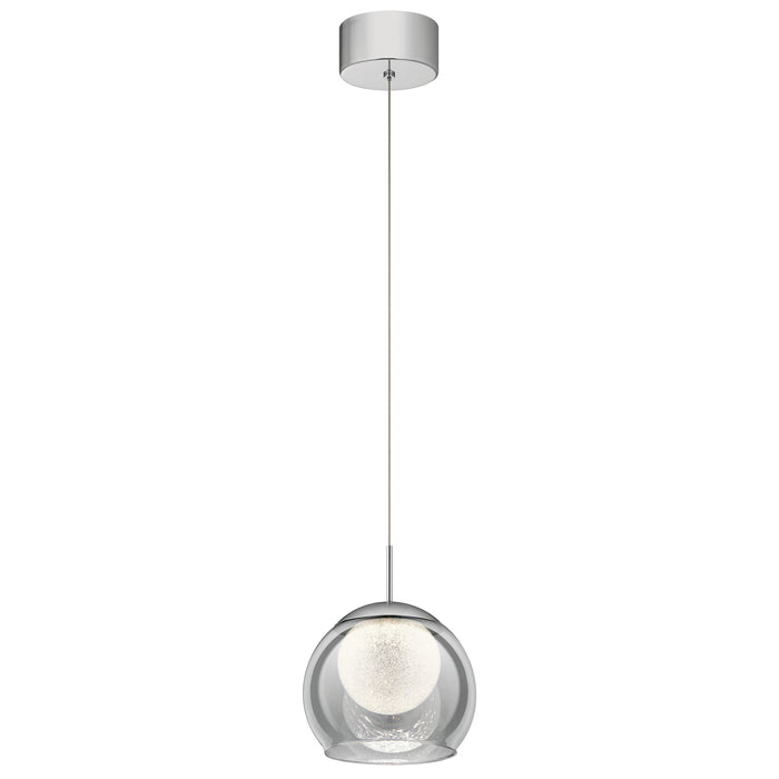 Kichler 84010 LED Mini Pendant, Chrome