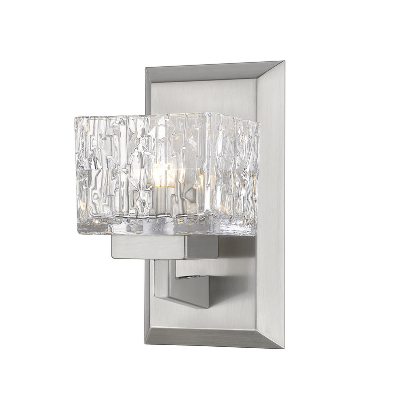 Z-Lite 1927-1S-BN One Light Wall Sconce, Brushed Nickel