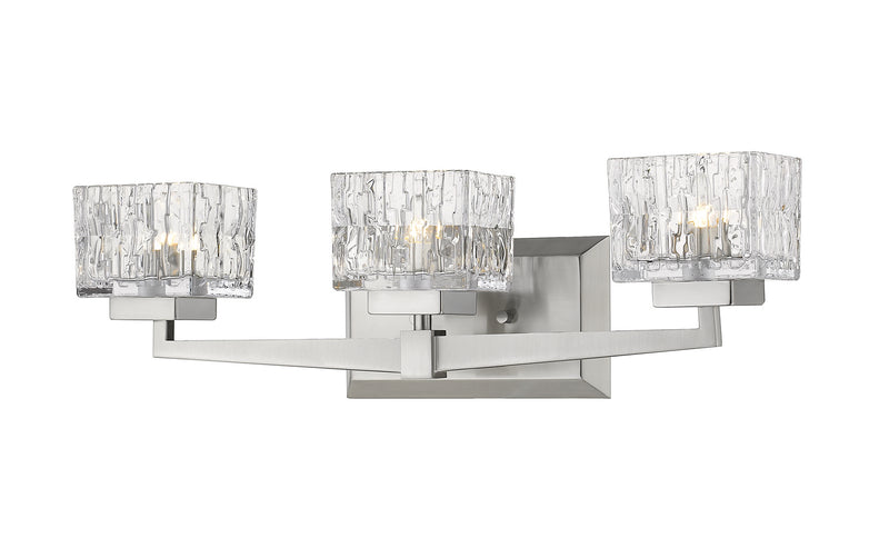 Z-Lite 1927-3V-BN Three Light Vanity, Brushed Nickel