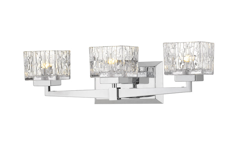 Z-Lite 1927-3V-CH Three Light Vanity, Chrome