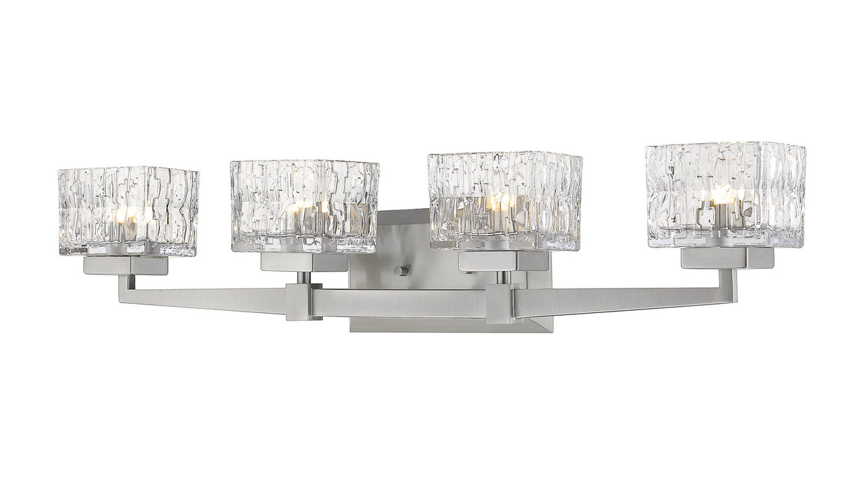 Z-Lite 1927-4V-BN Four Light Vanity, Brushed Nickel