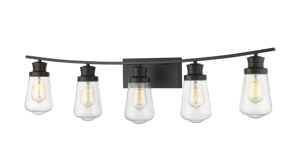Z-Lite 1928-5V-BRZ Five Light Vanity, Bronze