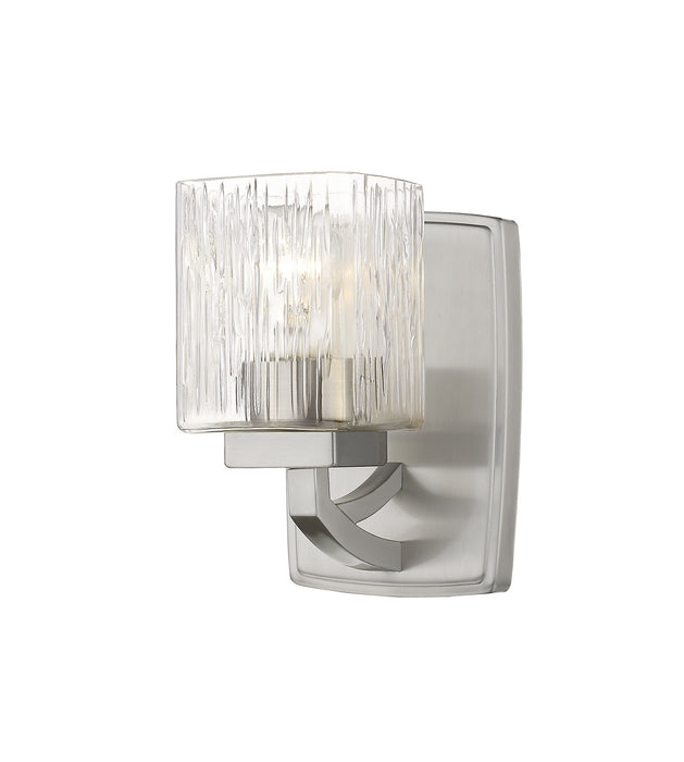 Z-Lite 1929-1S-BN One Light Wall Sconce, Brushed Nickel