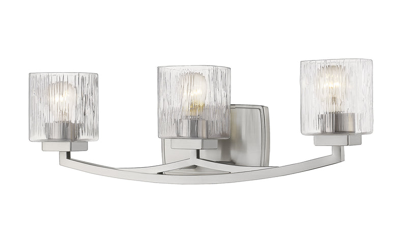 Z-Lite 1929-3V-BN Three Light Vanity, Brushed Nickel