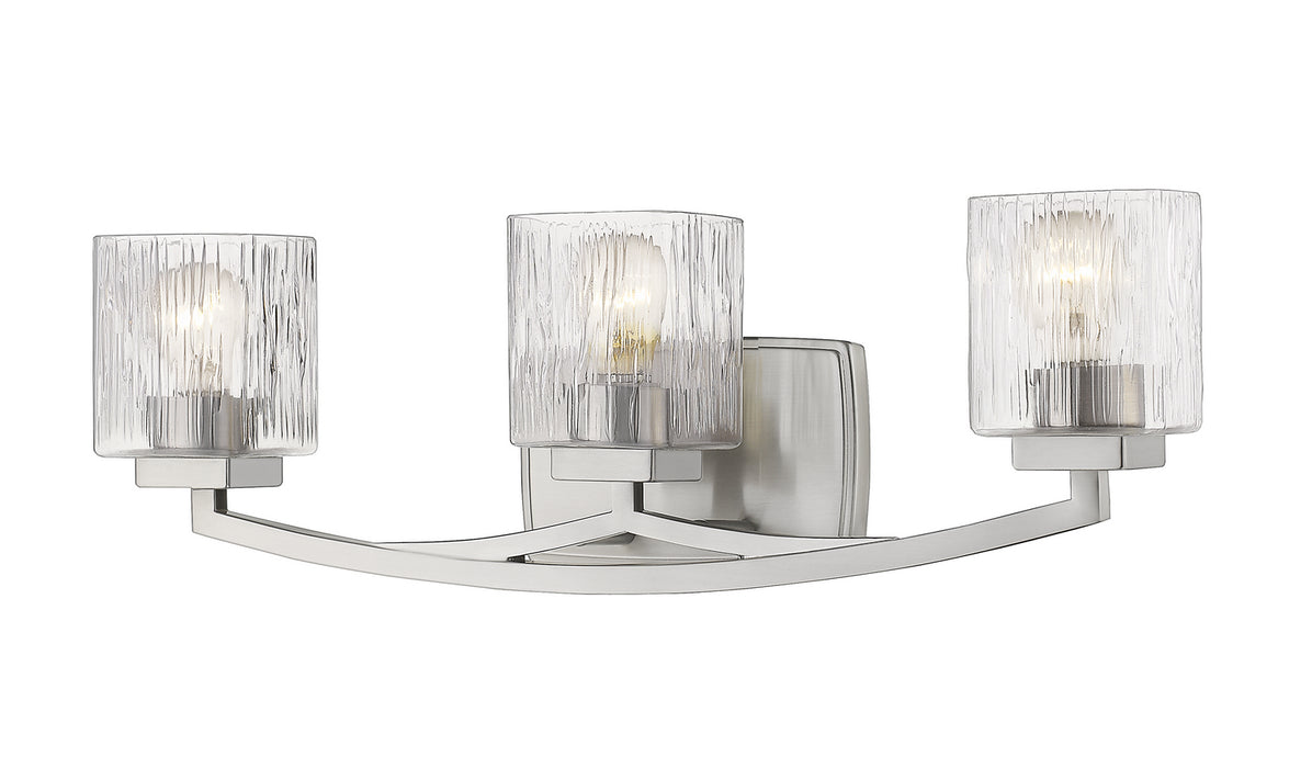 Z-Lite 1929-3V-BN Three Light Vanity, Brushed Nickel