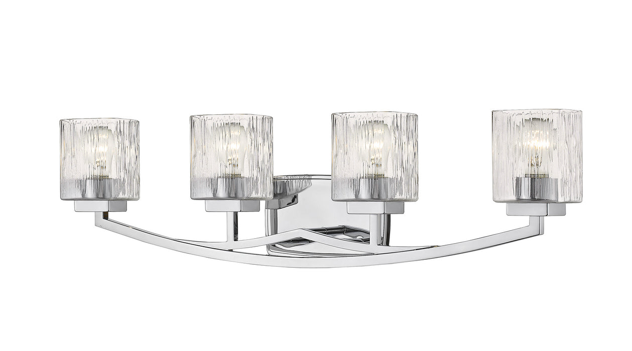 Z-Lite 1929-4V-CH Four Light Vanity, Chrome