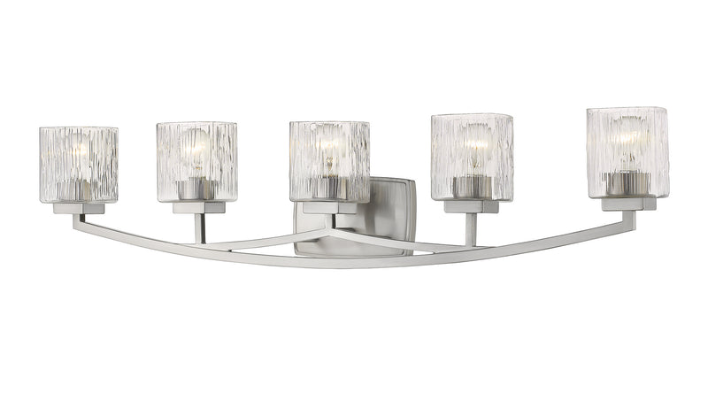 Z-Lite 1929-5V-BN Five Light Vanity, Brushed Nickel