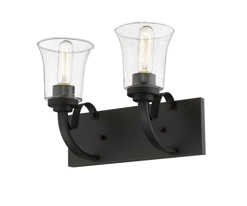 Z-Lite 461-2V-BRZ Two Light Vanity, Bronze