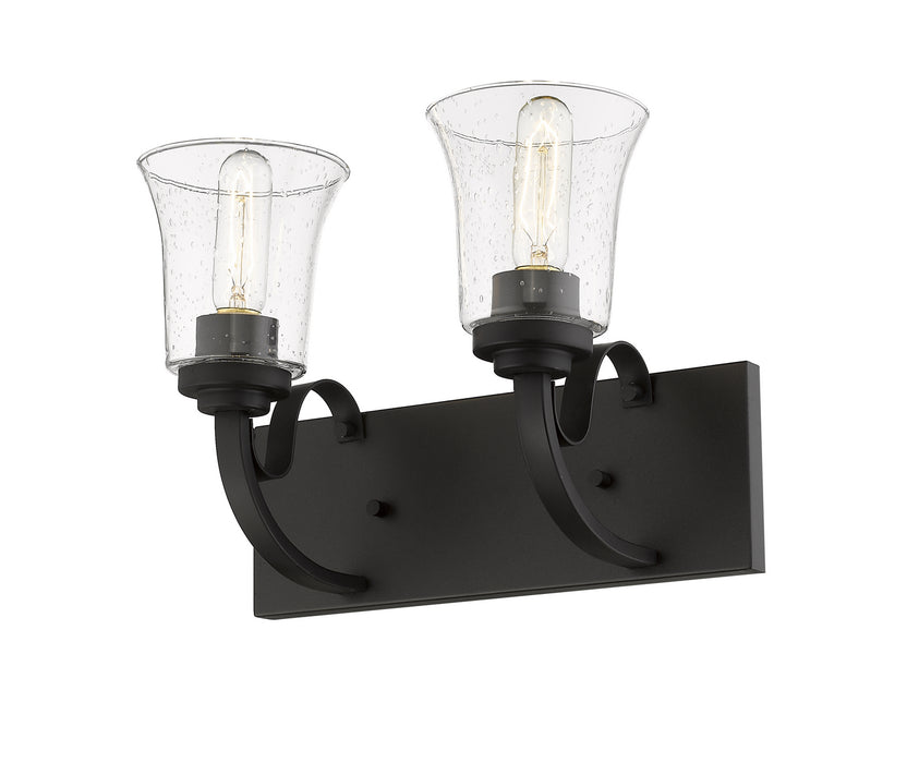 Z-Lite 461-2V-BRZ Two Light Vanity, Bronze