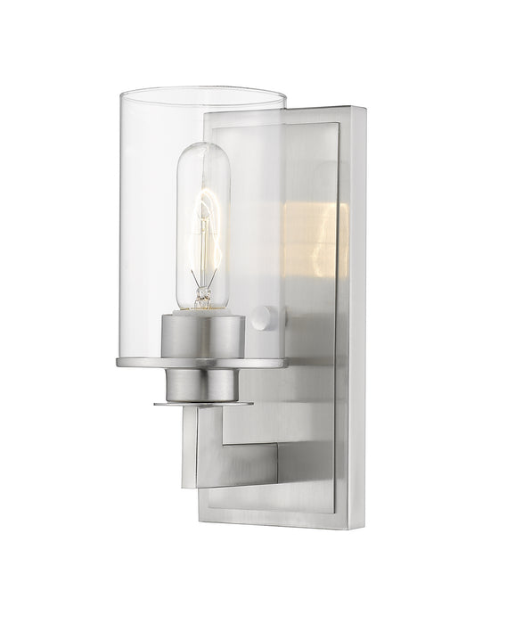 Z-Lite 462-1S-BN One Light Wall Sconce, Brushed Nickel