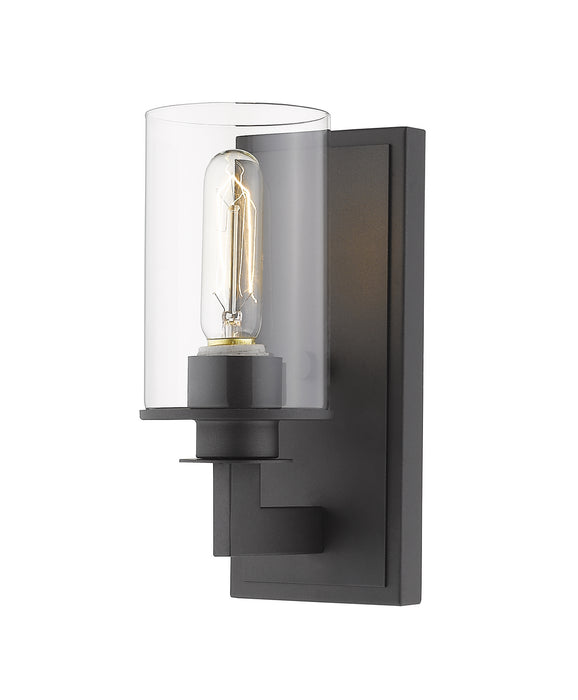 Z-Lite 462-1S-BRZ One Light Wall Sconce, Bronze
