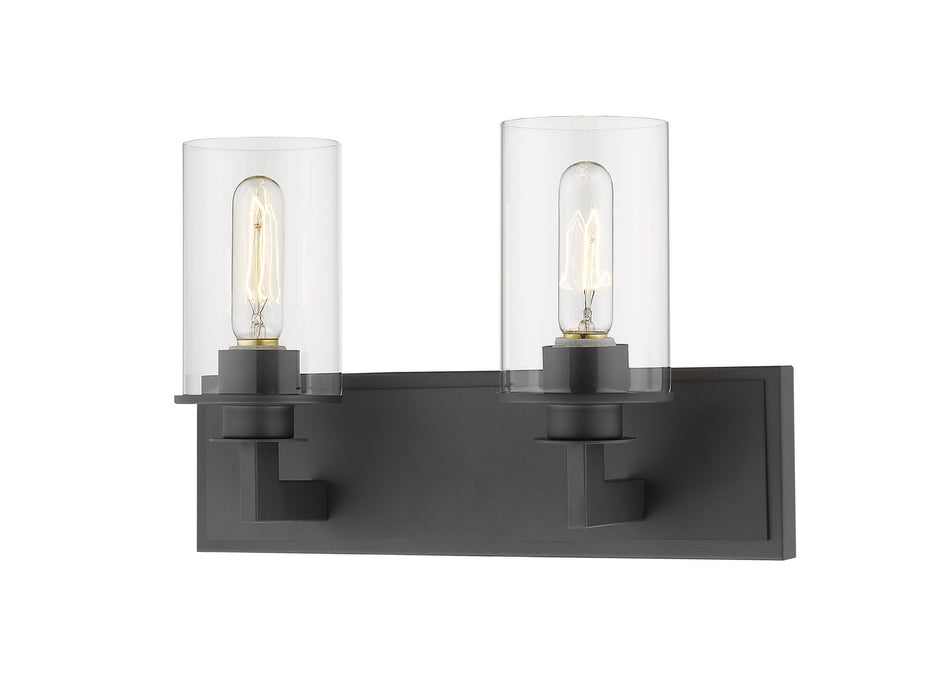 Z-Lite 462-2V-BRZ Two Light Vanity, Bronze
