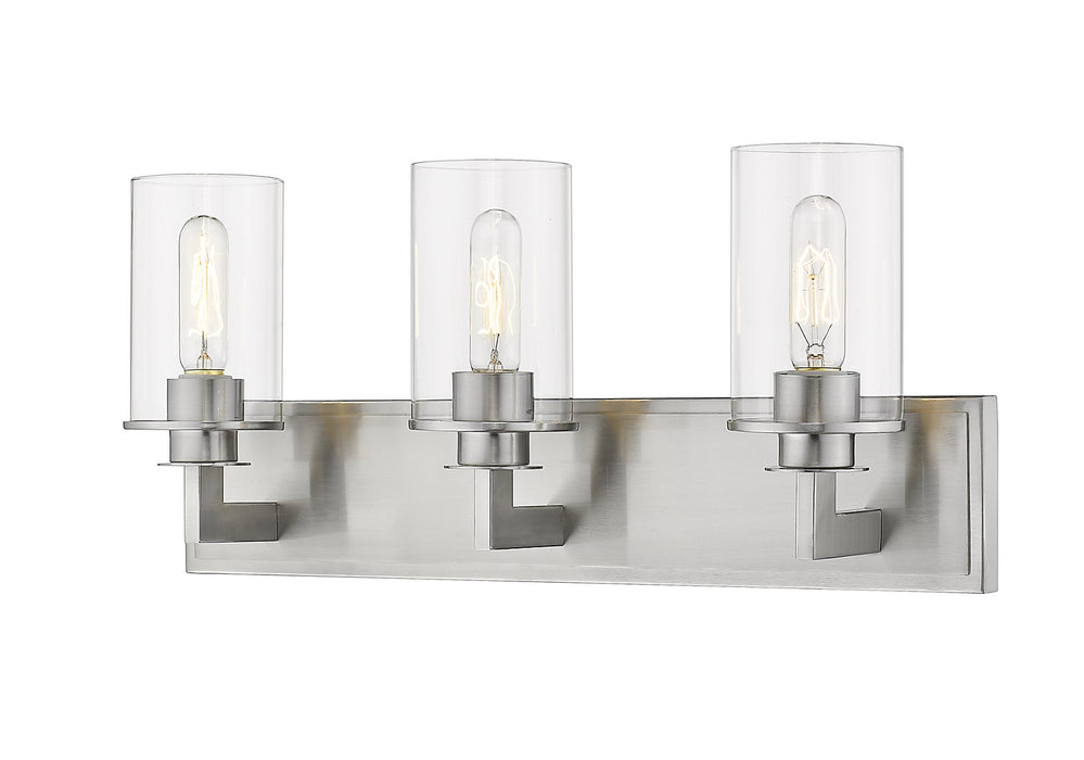 Z-Lite 462-3V-BN Three Light Vanity, Brushed Nickel