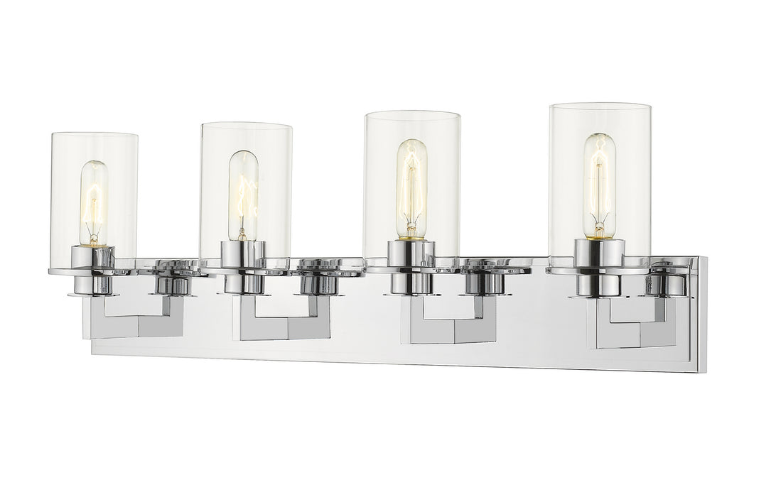 Z-Lite 462-4V-CH Four Light Vanity, Chrome