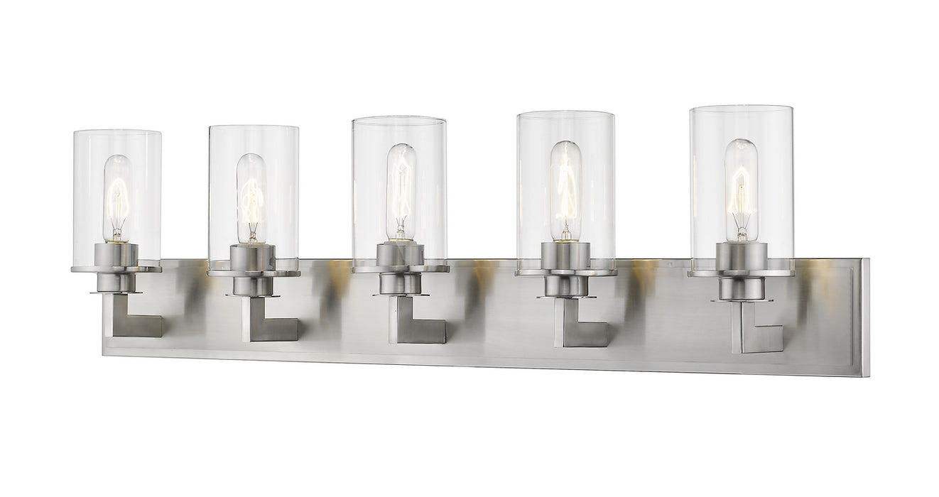 Z-Lite 462-5V-BN Five Light Vanity, Brushed Nickel