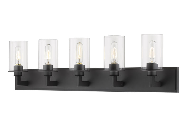 Z-Lite 462-5V-BRZ Five Light Vanity, Bronze