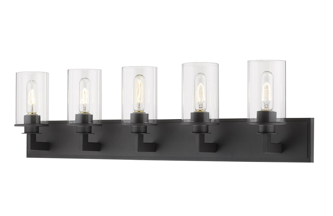 Z-Lite 462-5V-BRZ Five Light Vanity, Bronze
