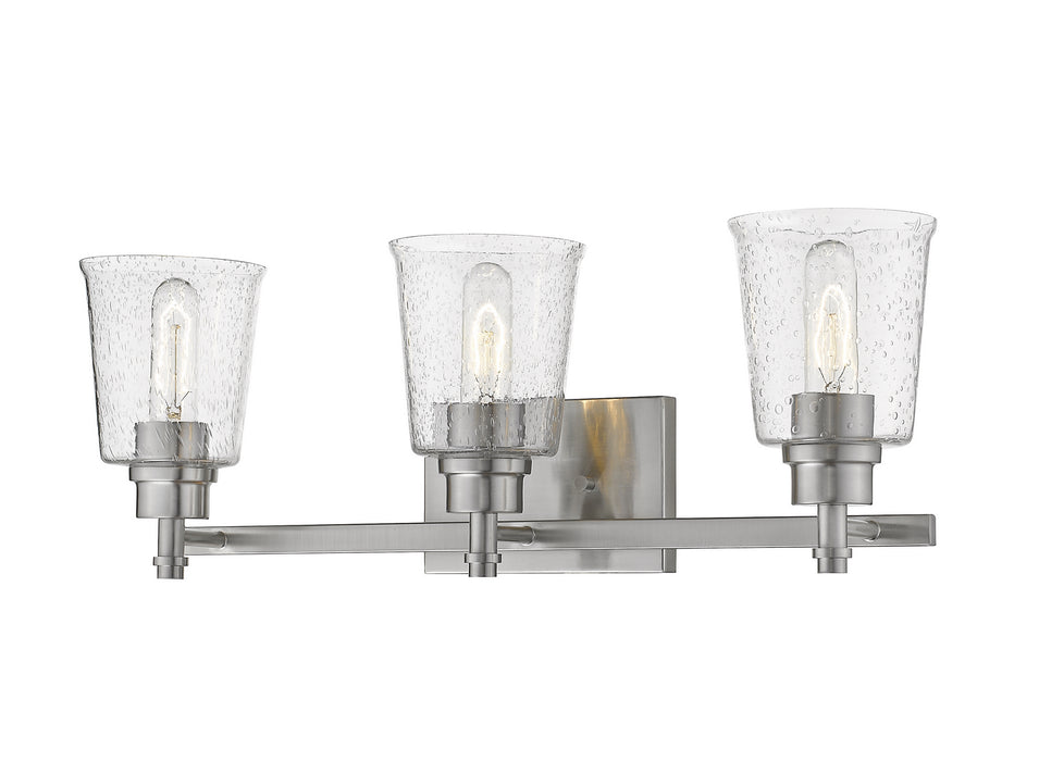 Z-Lite 464-3V-BN Three Light Vanity, Brushed Nickel